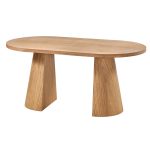 160 LIK MEŞE İKİZ OVAL MASA