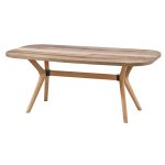 190 LIK CEVİZ POLİ ROBUS MASA