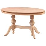 140 LIK ÇİFT AYAKLI OVAL MASA