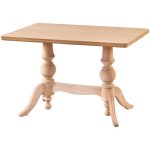 120 LİK ÇİFT AYAKLI DİKDÖRTGEN MASA