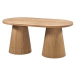 180 LİK MEŞE FIÇI OVAL MASA