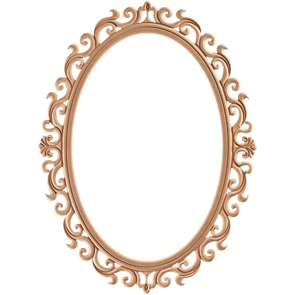 7440 KÜÇÜK BERGAMA OVAL AYNA - Görsel 1