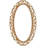 140 LIK OVAL LİLYUM AYNA