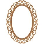 110 LUK OVAL LİLYUM AYNA